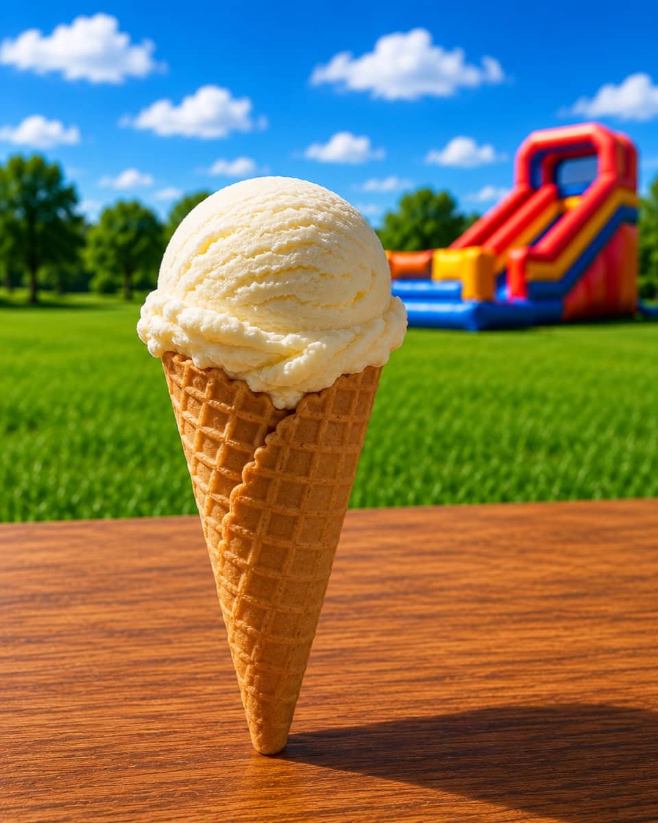 Conos con helado