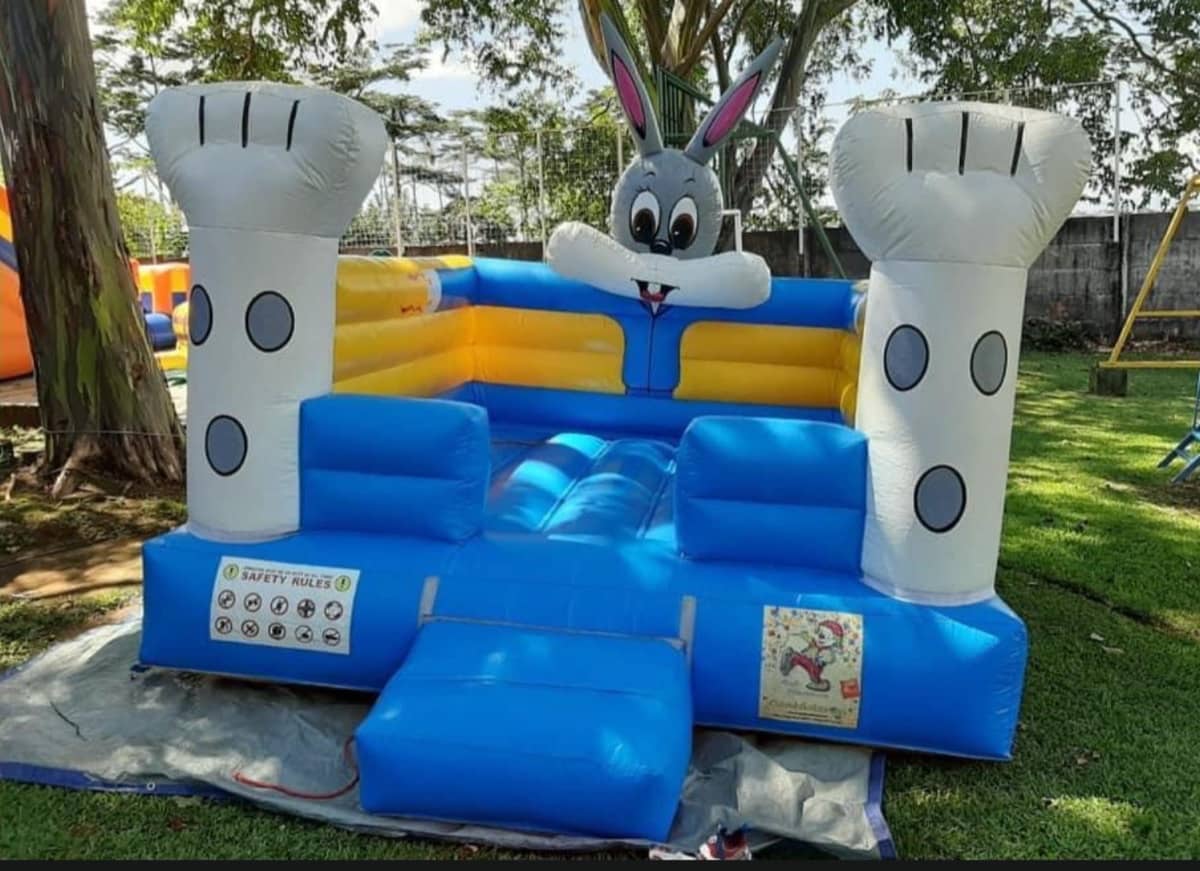 Inflable con diseño de Bugs Bunny