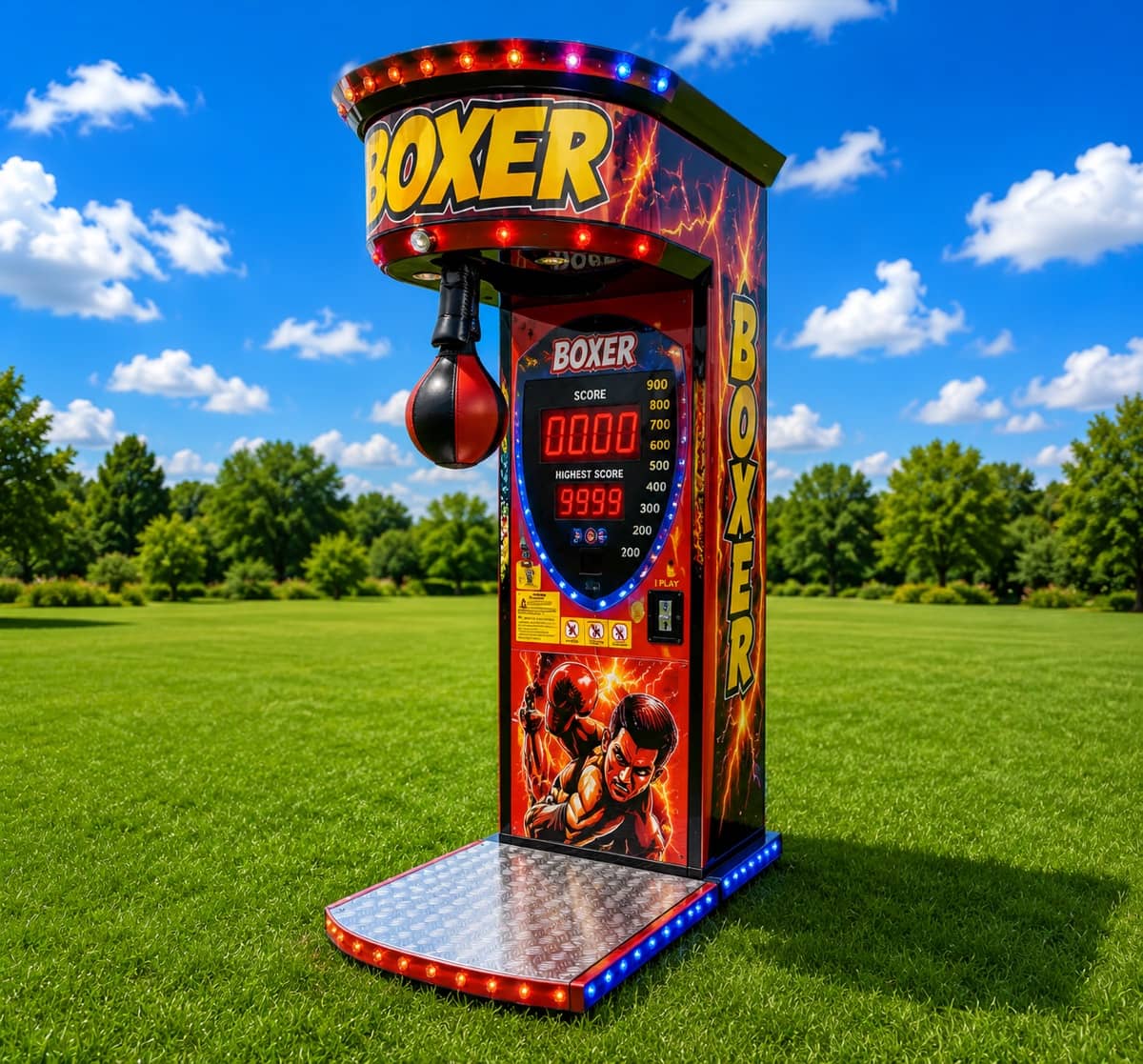 Máquina de boxeo