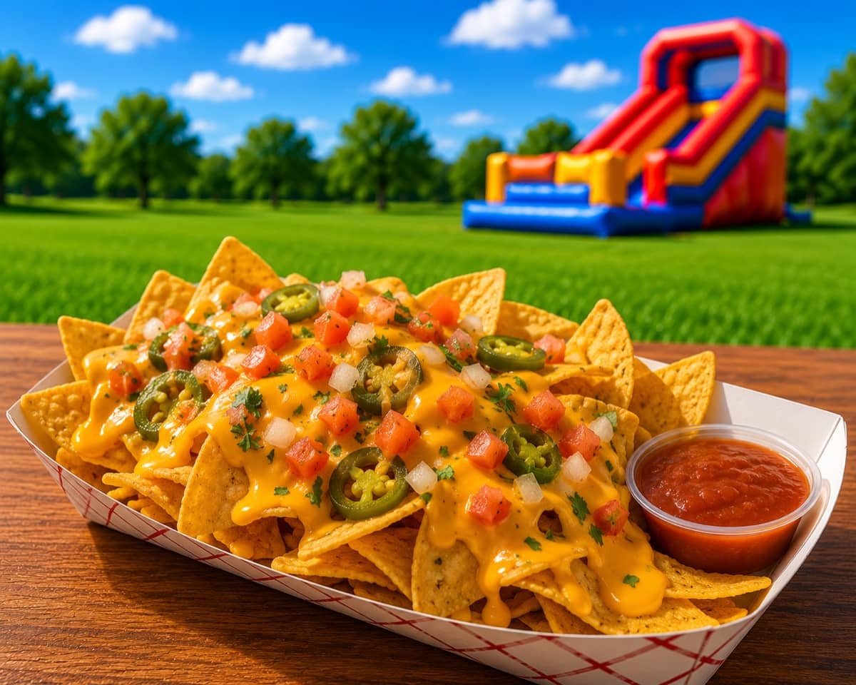 Nachos con queso